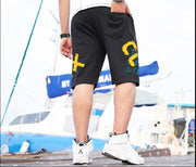 Plus Fertilizer Plus Size Plus Size Casual Sports Cropped Cotton Pants