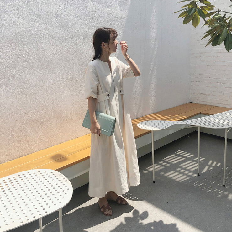 Elegant waist dress