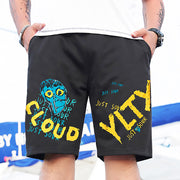 Plus Fertilizer Plus Size Plus Size Casual Sports Cropped Cotton Pants