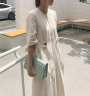 Elegant waist dress