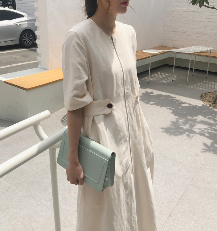 Elegant waist dress