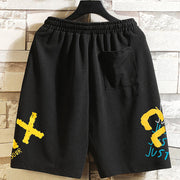 Plus Fertilizer Plus Size Plus Size Casual Sports Cropped Cotton Pants