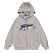 Fashion Personality Hooded Jacket Men